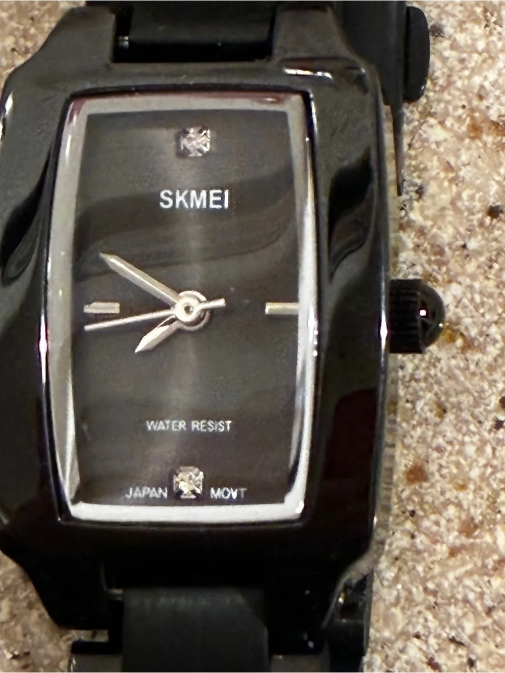 SKMEI Women's Black Stainless Bracelet Watch